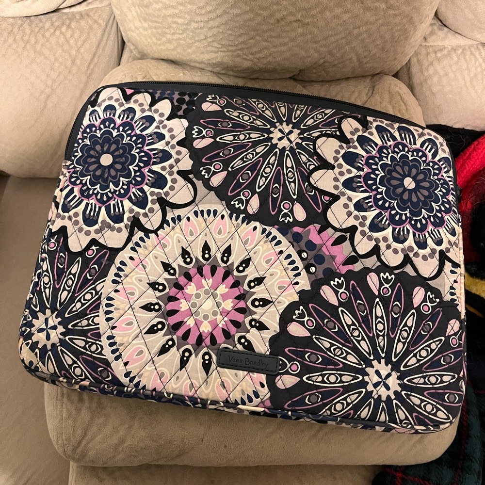 Vera Bradley cotton laptop cover